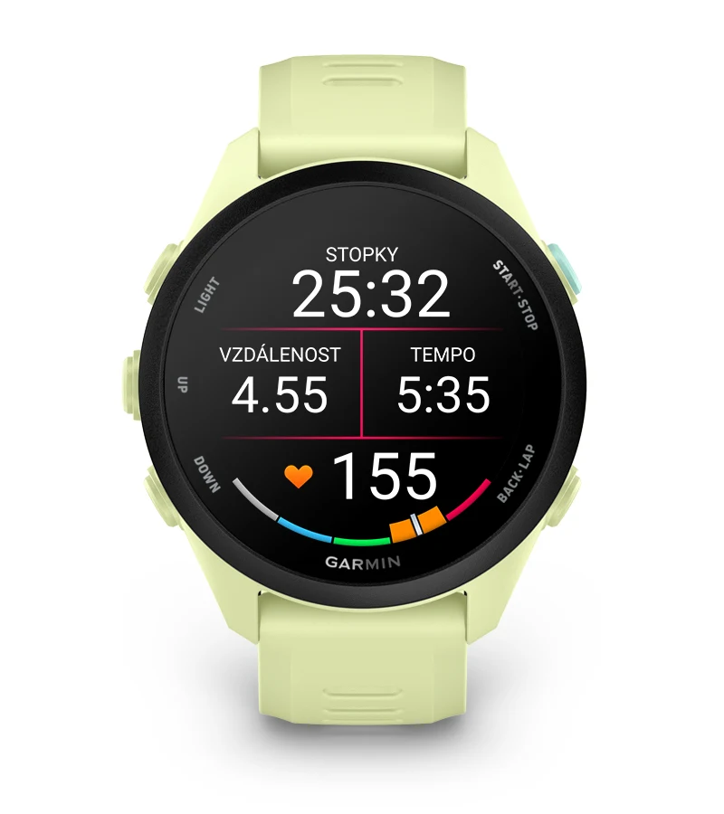 garmin-forerunner-70-meri-tempo-vzdalenost-i-srdecni-tep